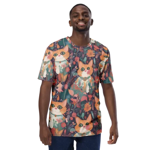 Whiskerwood on a Men's Crew Neck T-Shirt