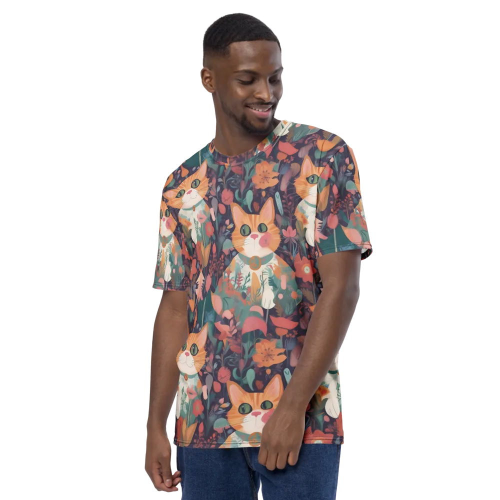 Whiskerwood on Men's Crew Neck T-Shirt — Left