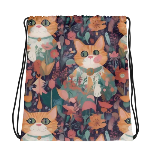 Whiskerwood on a Drawstring Bag