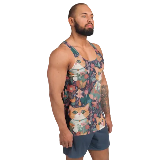 Whiskerwood on a Men's Tank Top