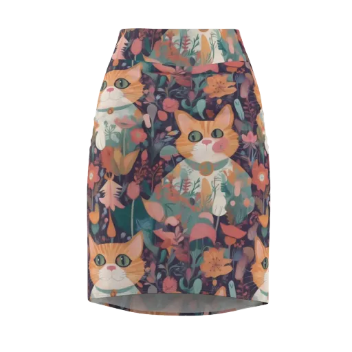 Whiskerwood on a Pencil Skirt