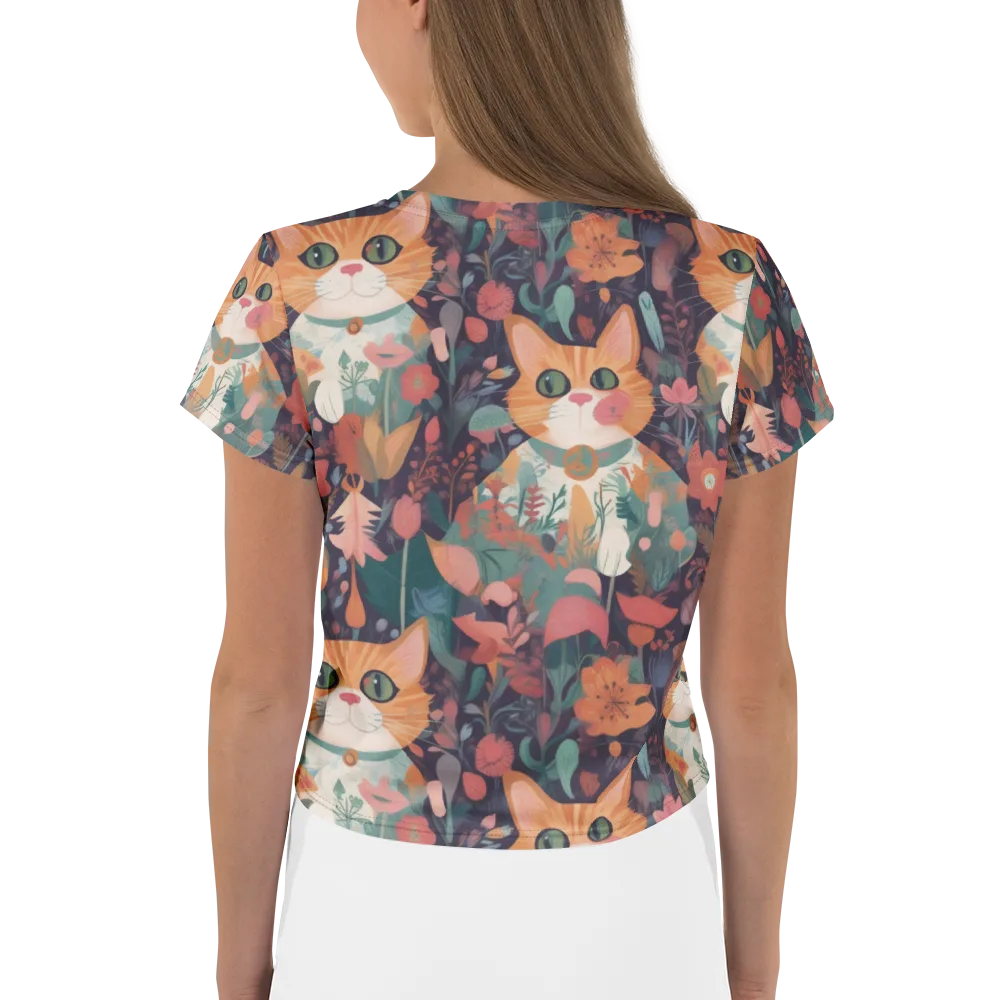 Whiskerwood on Crop Tee — Back