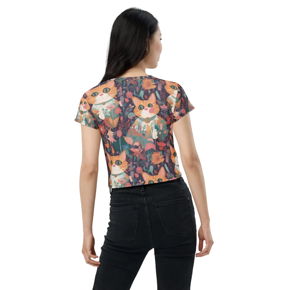 Whiskerwood on Crop Tee — Back