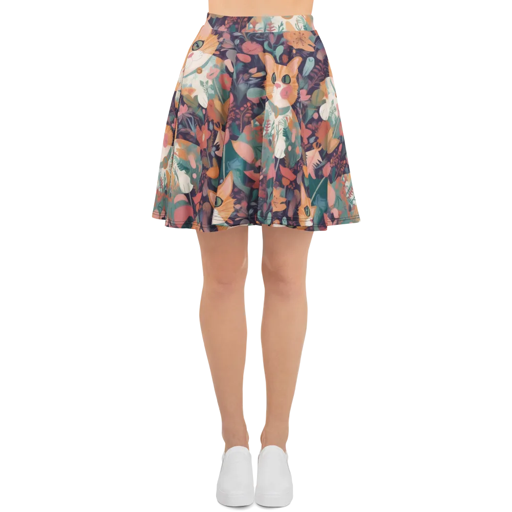 Whiskerwood on Skater Skirt — Front