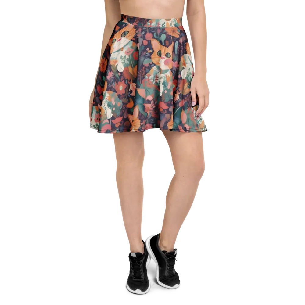 Whiskerwood on Skater Skirt — Front