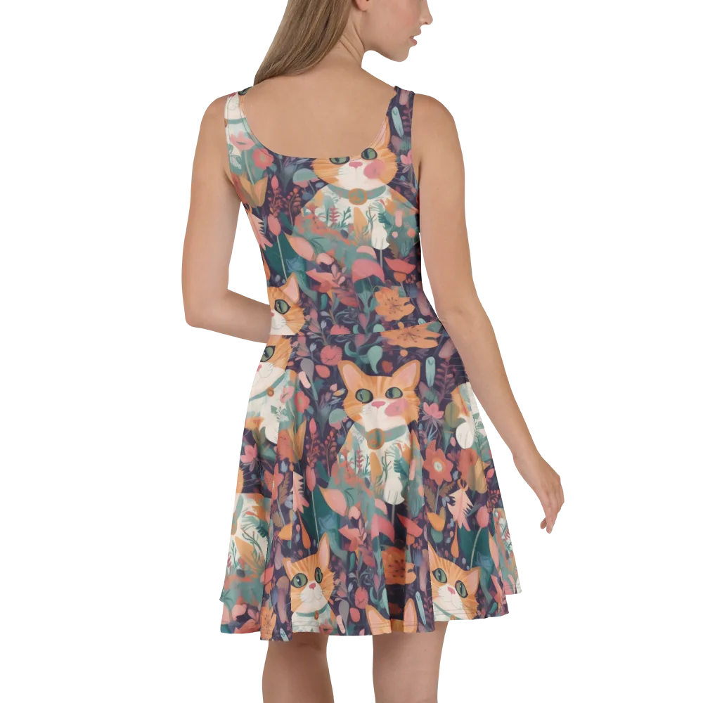 Whiskerwood on Skater Dress — Back