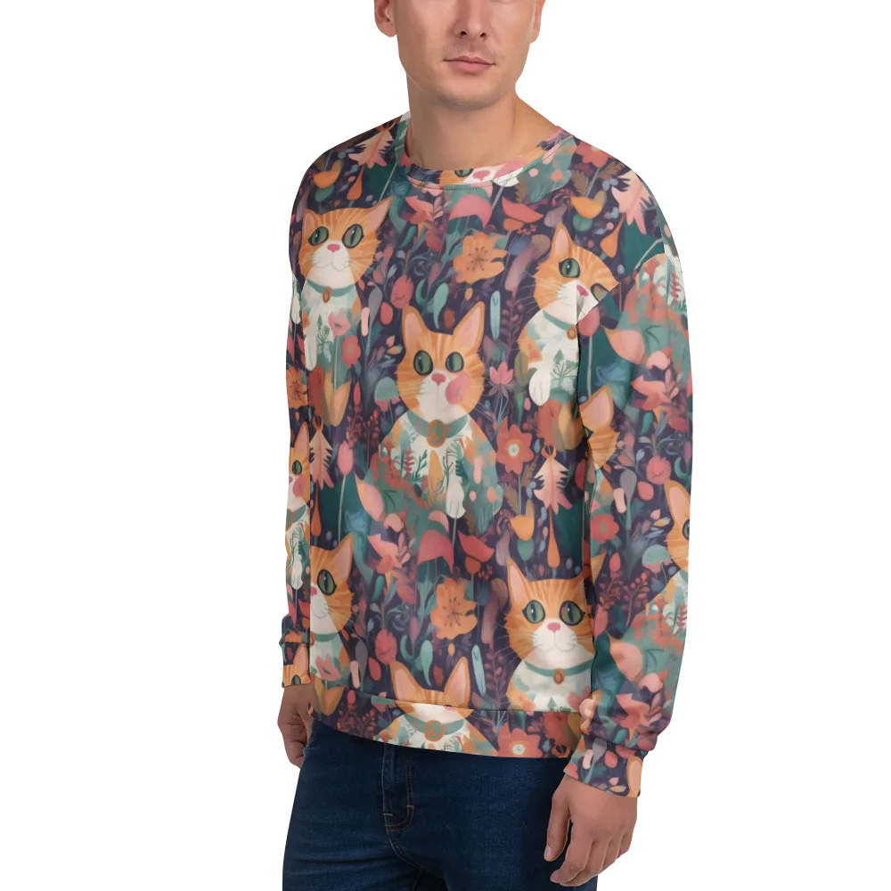 Whiskerwood on Sweatshirt — Left Front