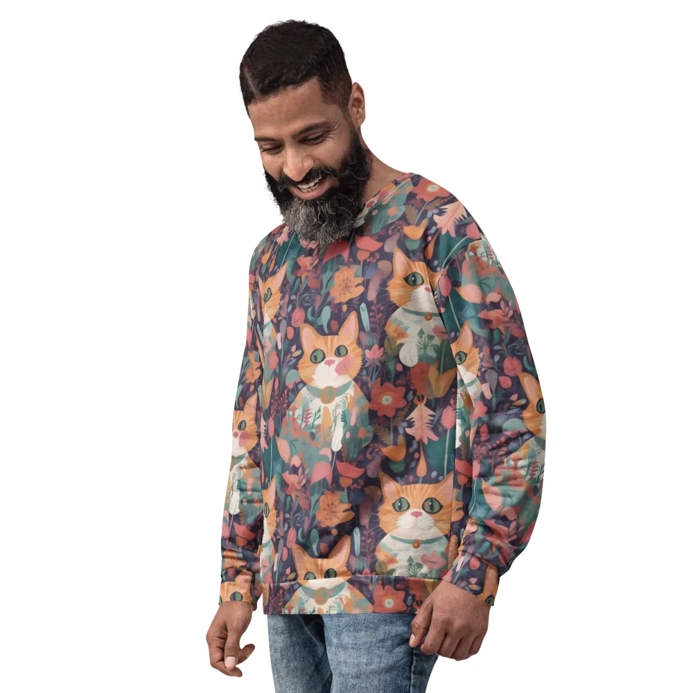 Whiskerwood on Sweatshirt — Left Front