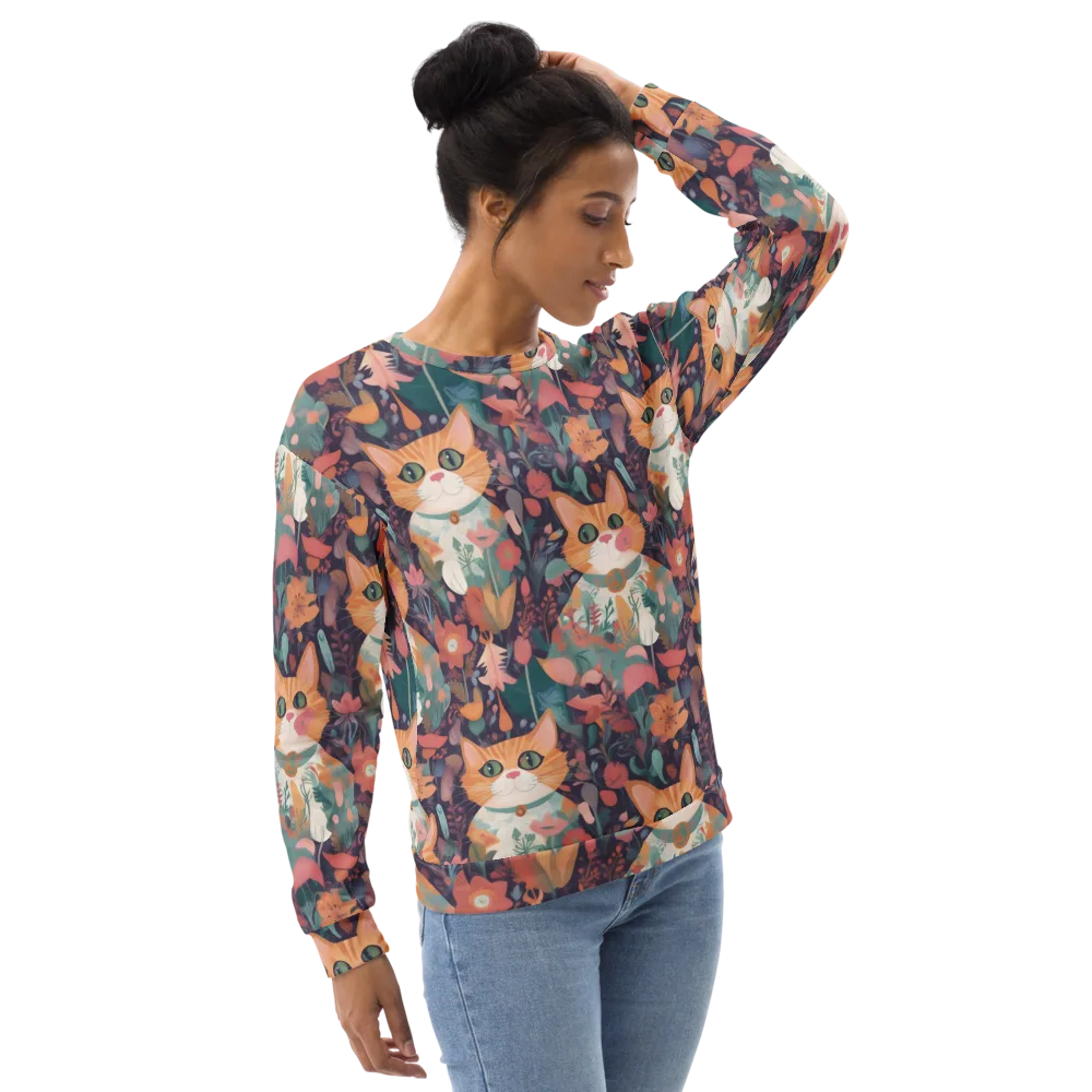 Whiskerwood on Sweatshirt — Right Front