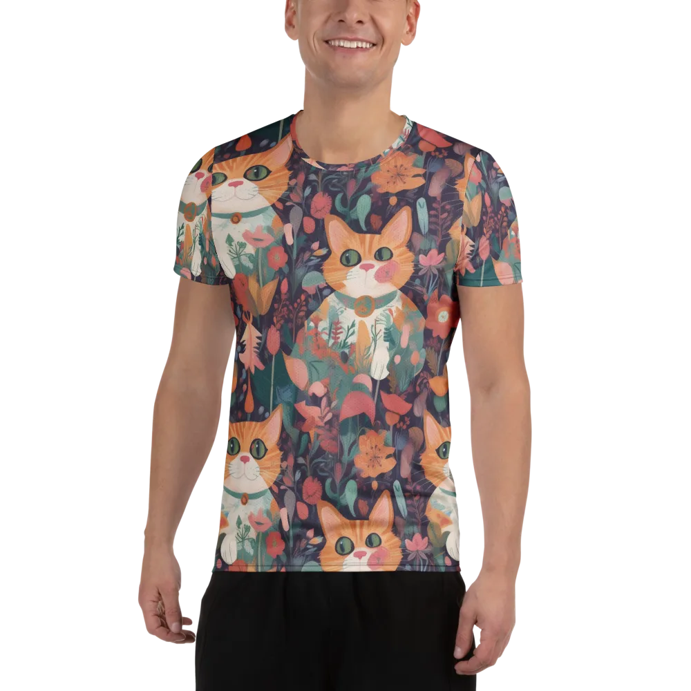 Whiskerwood on Men's Athletic T-Shirt — Front