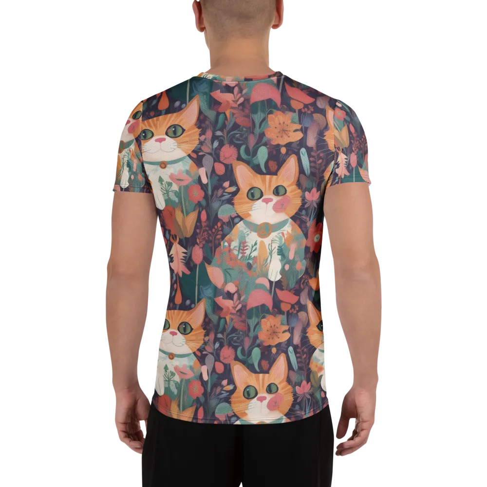 Whiskerwood on Men's Athletic T-Shirt — Back