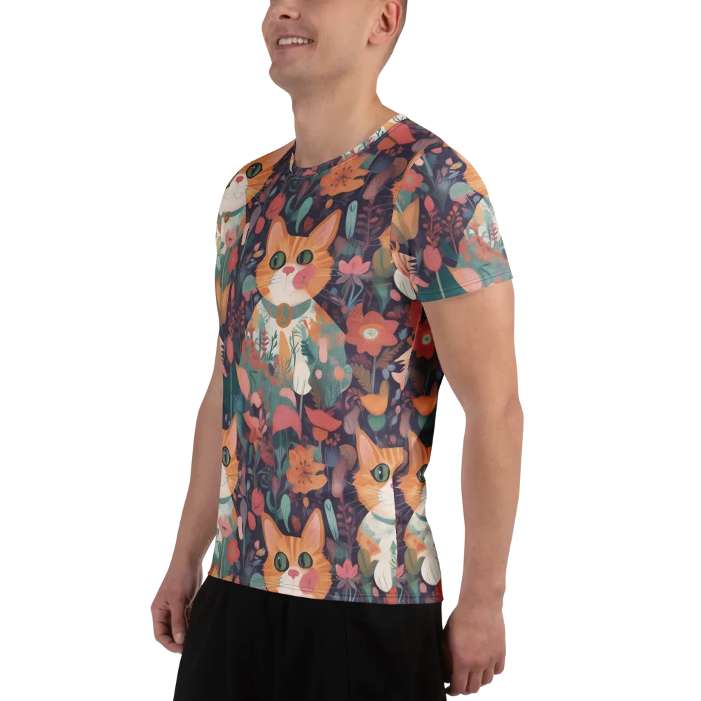 Whiskerwood on Men's Athletic T-Shirt — Left