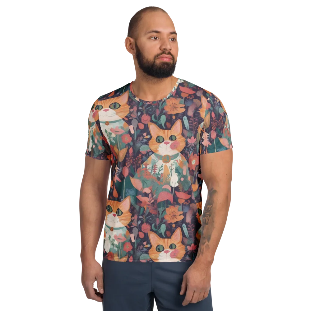 Whiskerwood on Men's Athletic T-Shirt — Front
