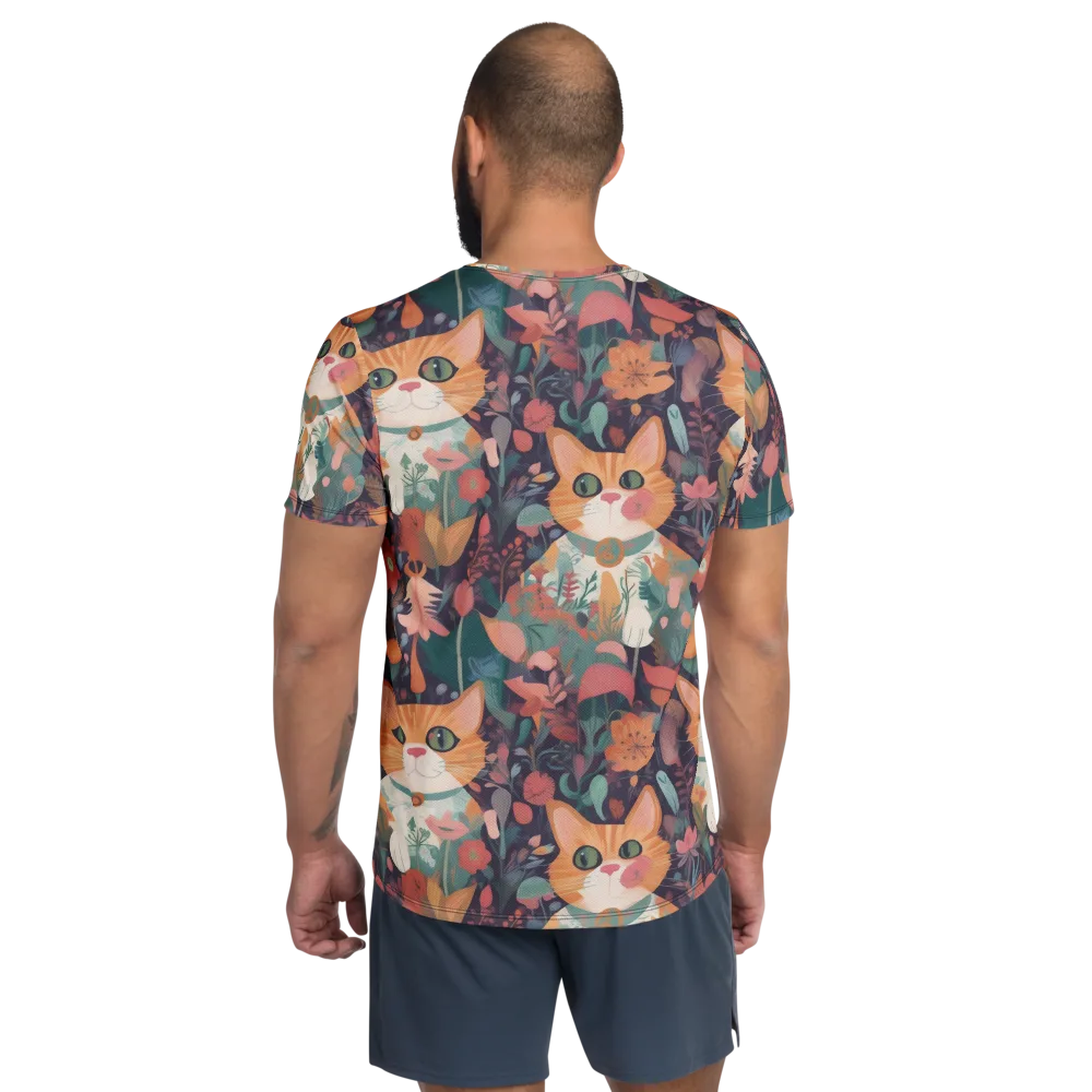 Whiskerwood on Men's Athletic T-Shirt — Back
