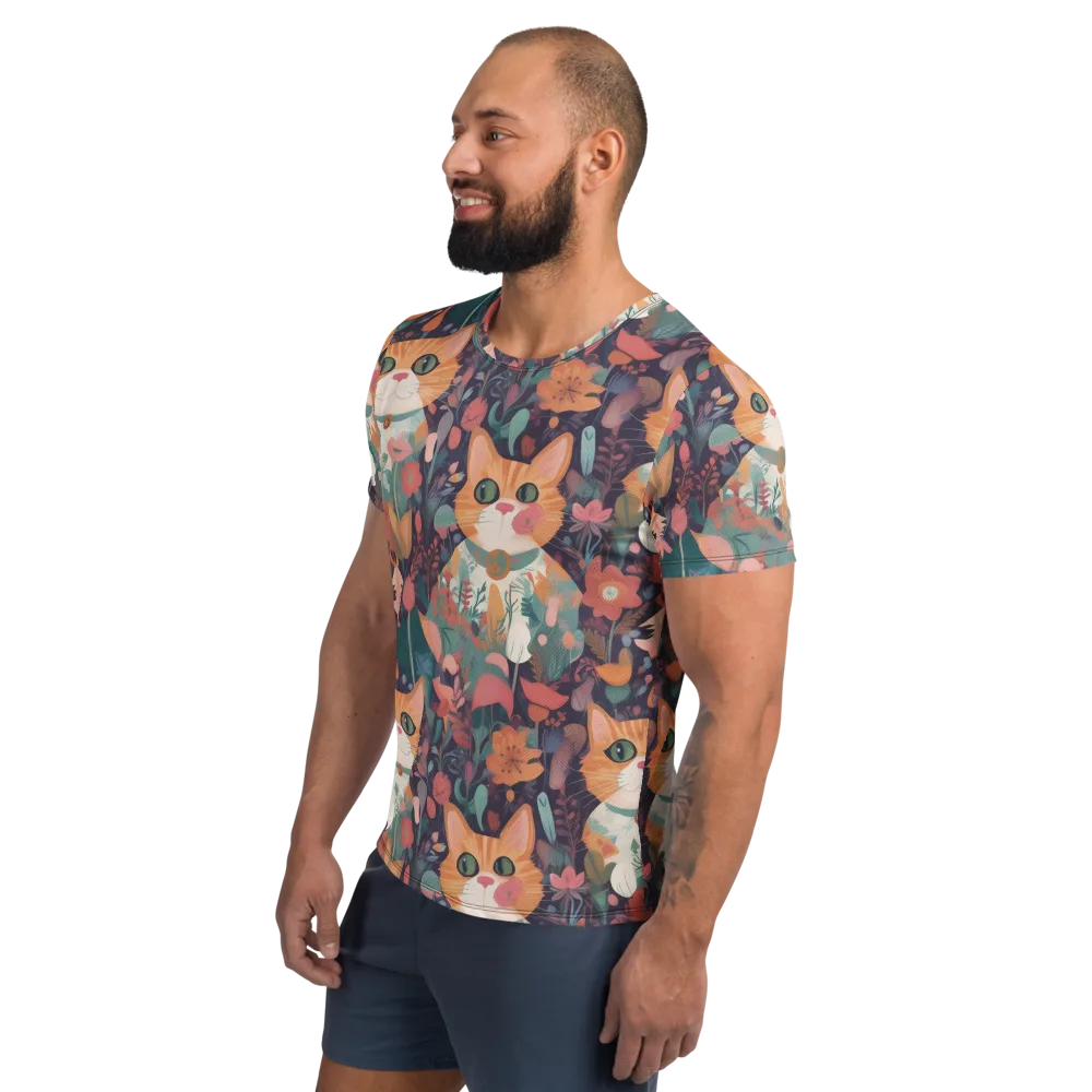 Whiskerwood on Men's Athletic T-Shirt — Left