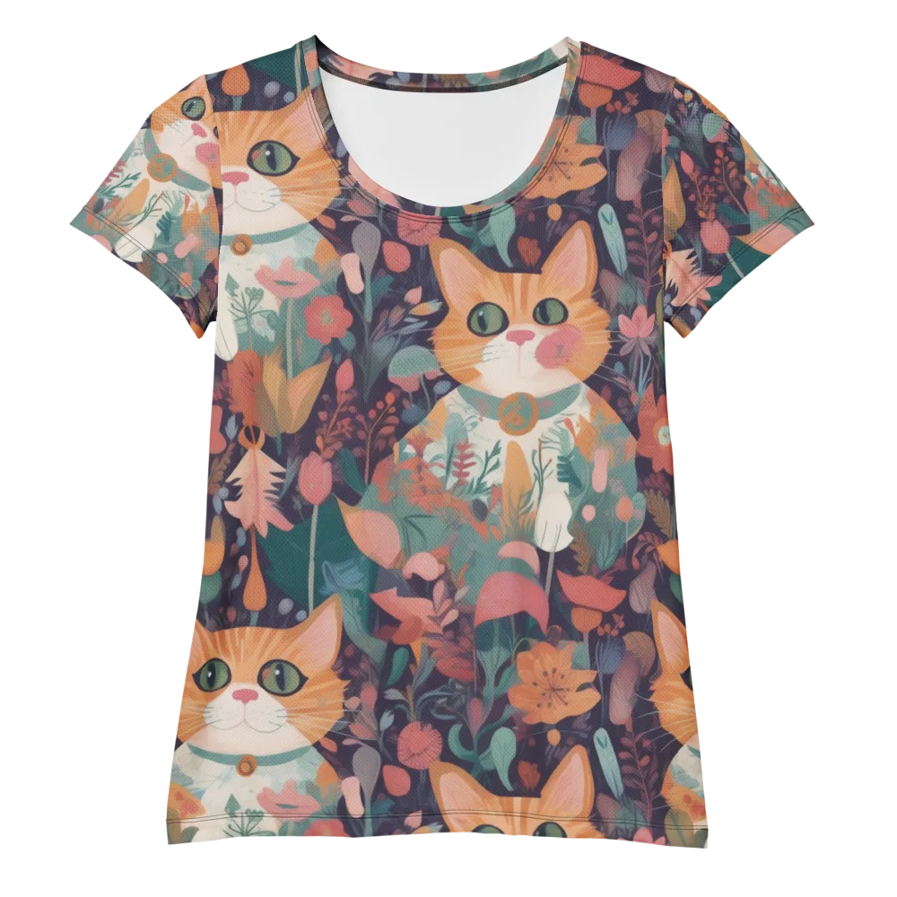Whiskerwood on Women's Athletic T-Shirt — Front