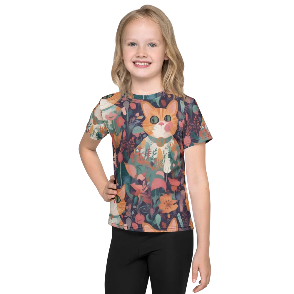 Whiskerwood on Kids Crew Neck T-Shirt — Front