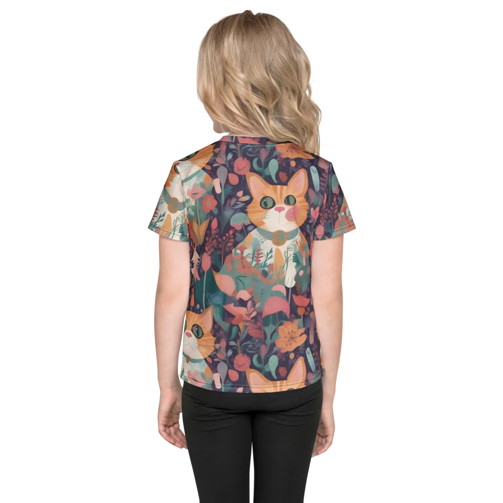 Whiskerwood on Kids Crew Neck T-Shirt — Back