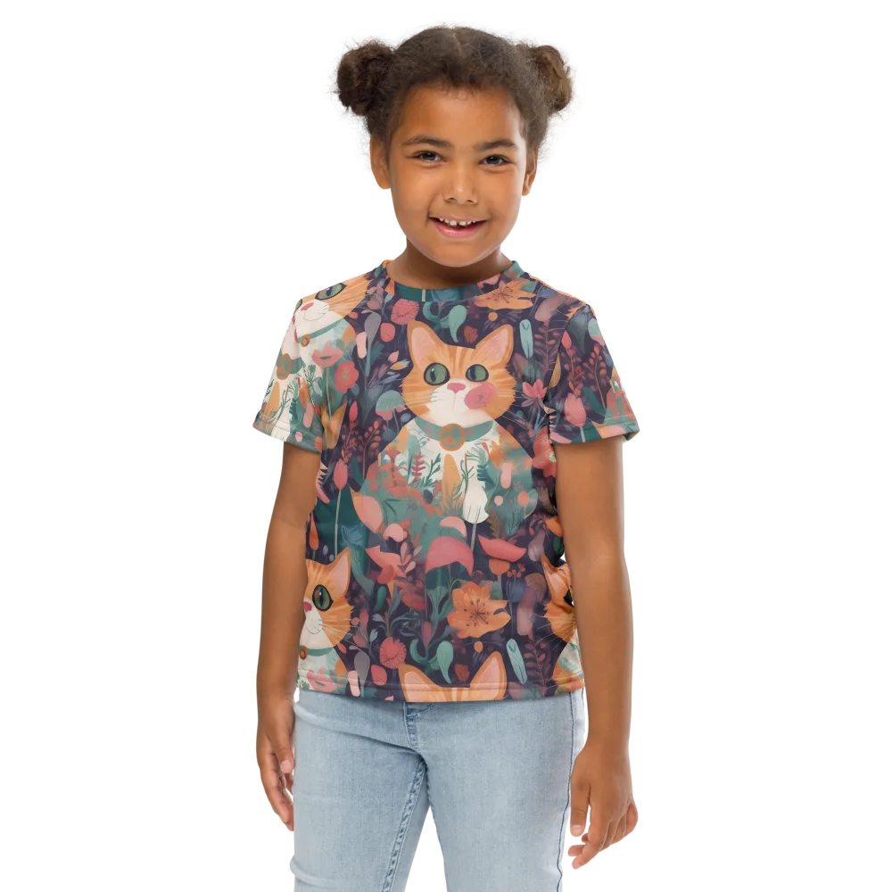 Whiskerwood on Kids Crew Neck T-Shirt — Front