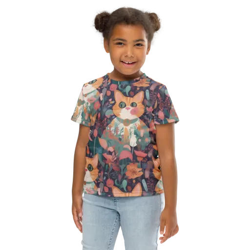 Whiskerwood on a Kids Crew Neck T-Shirt