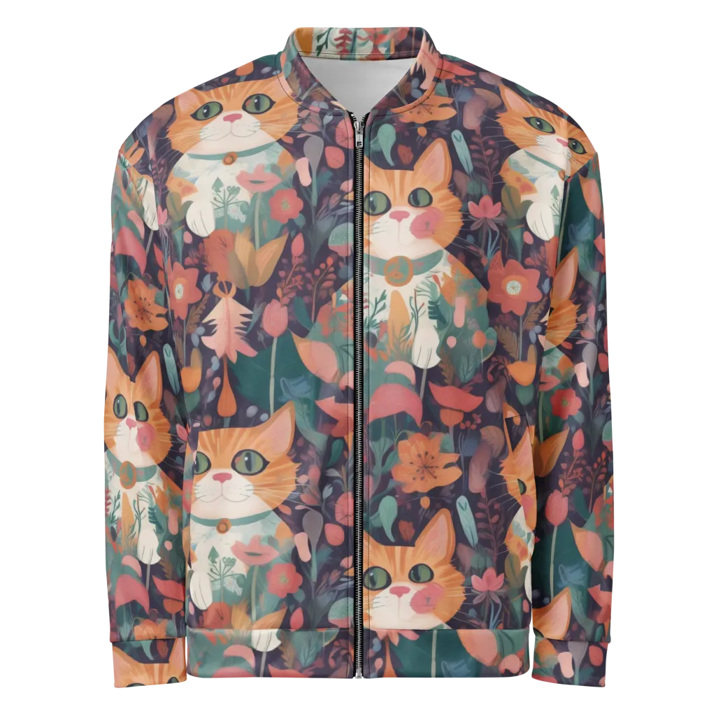 Whiskerwood on Bomber Jacket — Front