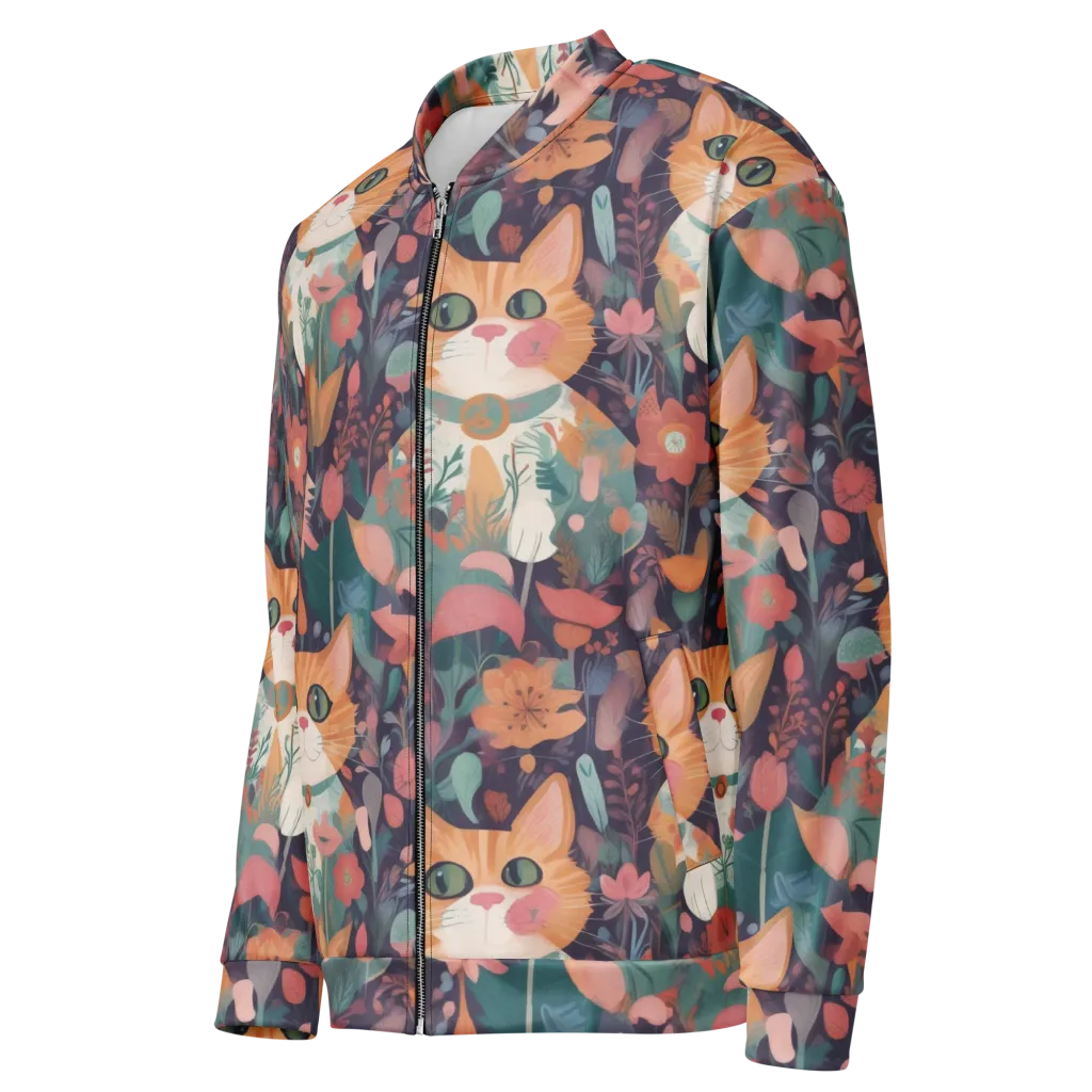 Whiskerwood on Bomber Jacket — Left Front