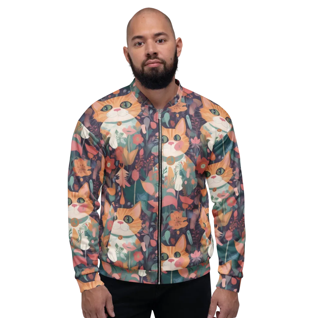 Whiskerwood on Bomber Jacket — Front