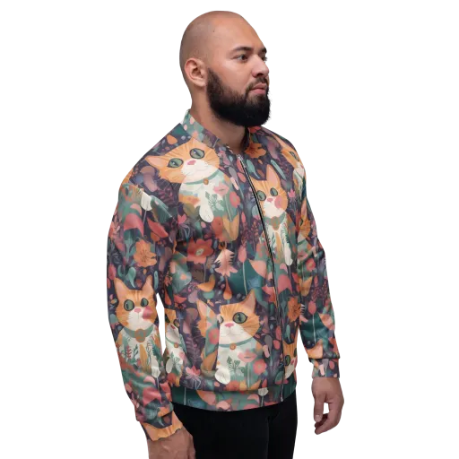 Whiskerwood on a Bomber Jacket