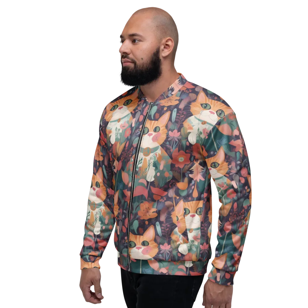 Whiskerwood on Bomber Jacket — Left
