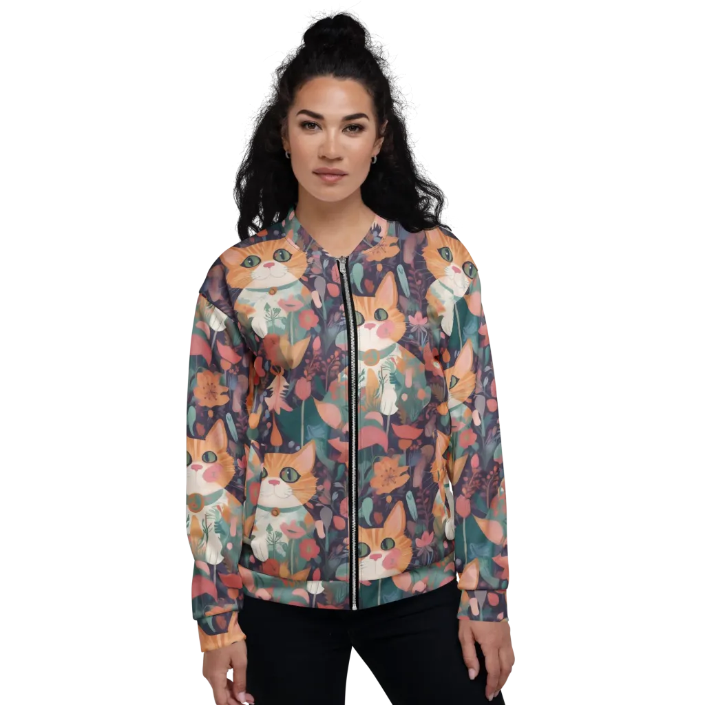 Whiskerwood on Bomber Jacket — Front