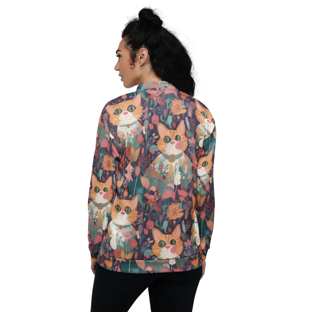 Whiskerwood on Bomber Jacket — Back