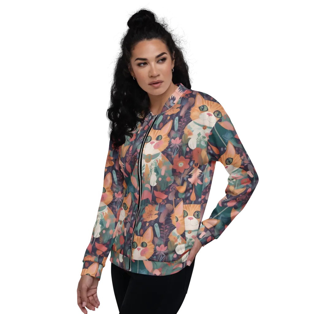 Whiskerwood on Bomber Jacket — Left