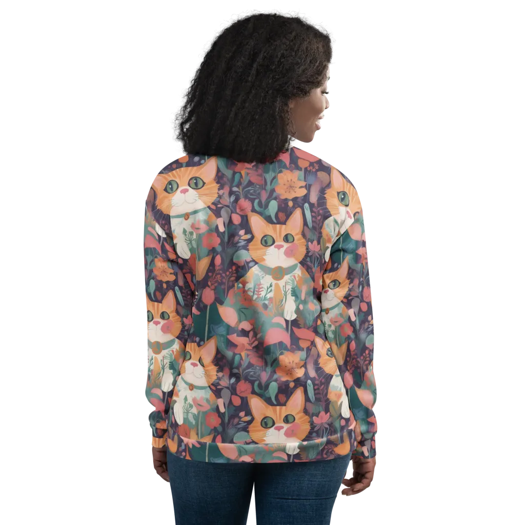 Whiskerwood on Bomber Jacket — Back
