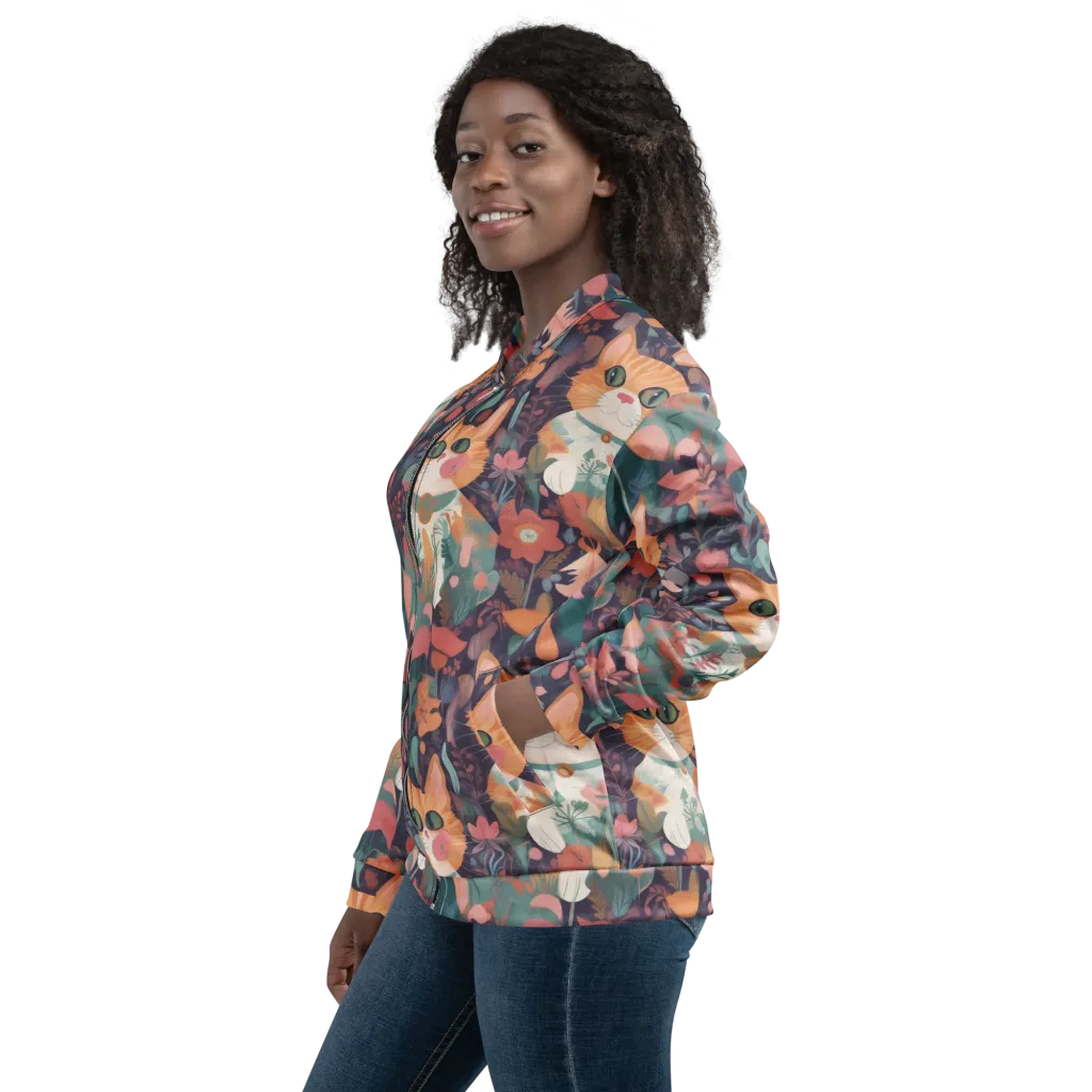 Whiskerwood on Bomber Jacket — Left