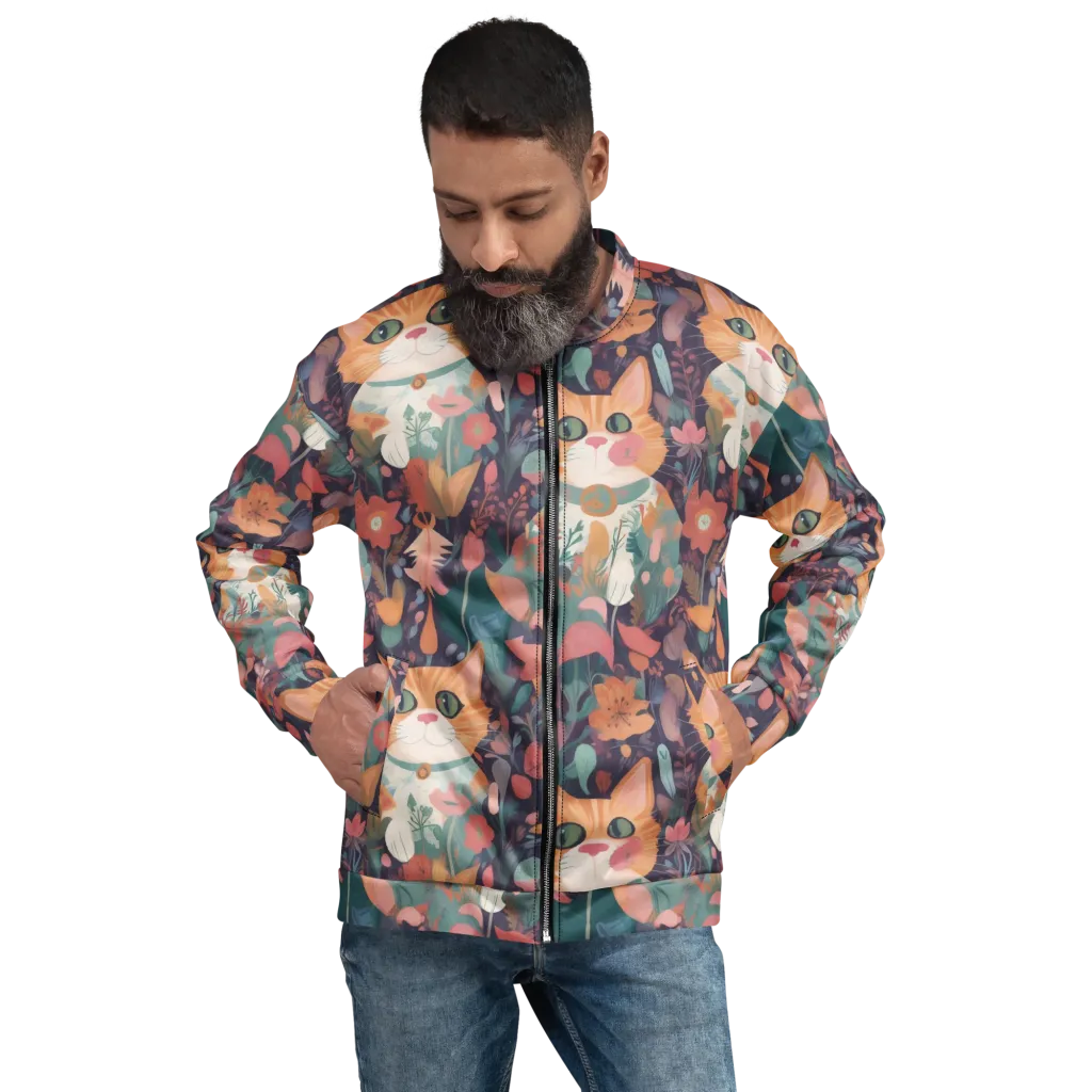 Whiskerwood on Bomber Jacket — Front