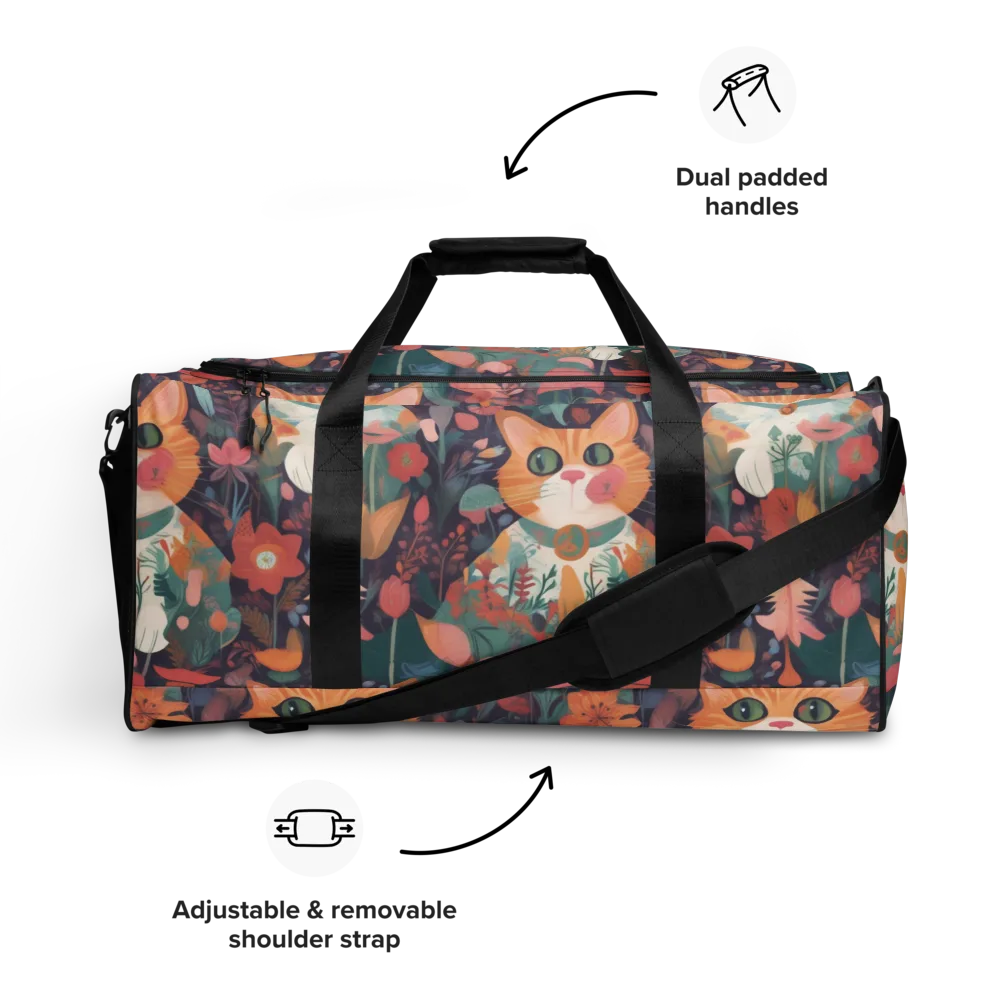Whiskerwood on Duffle Bag — Front