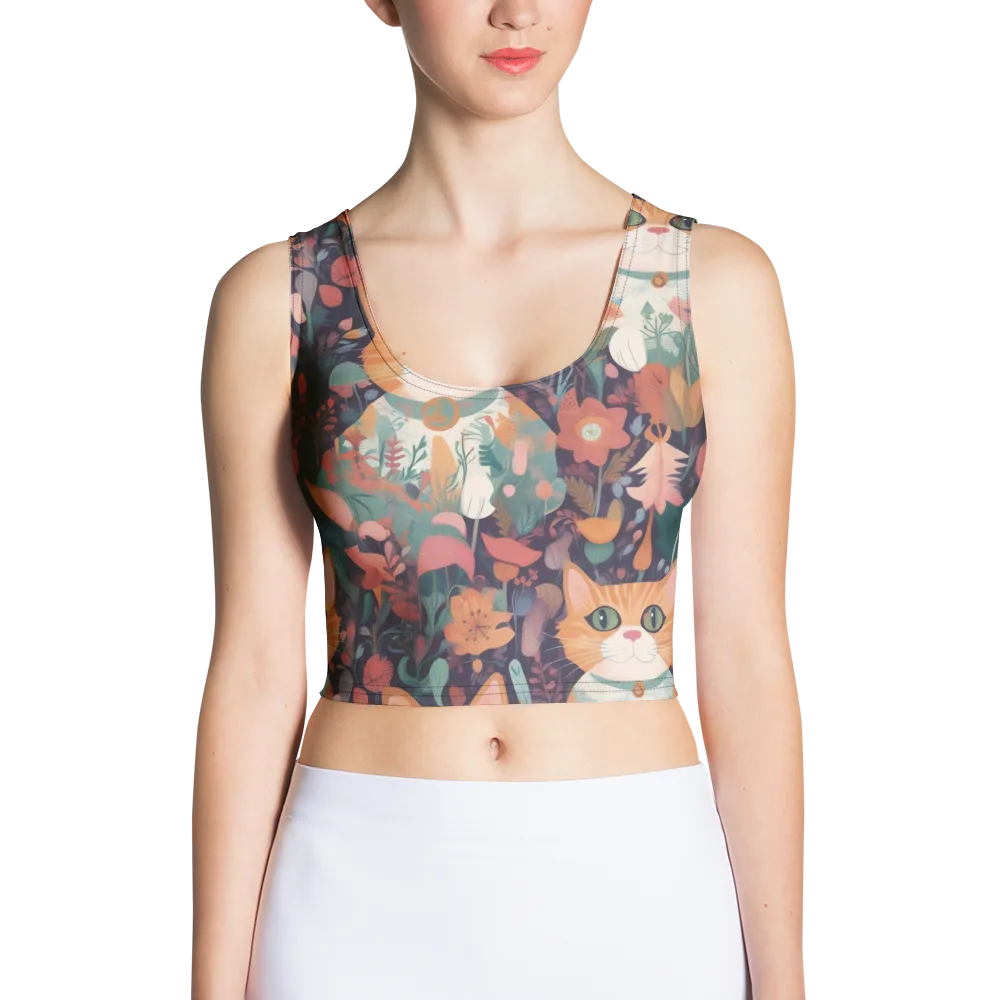 Whiskerwood on Crop Top — Front
