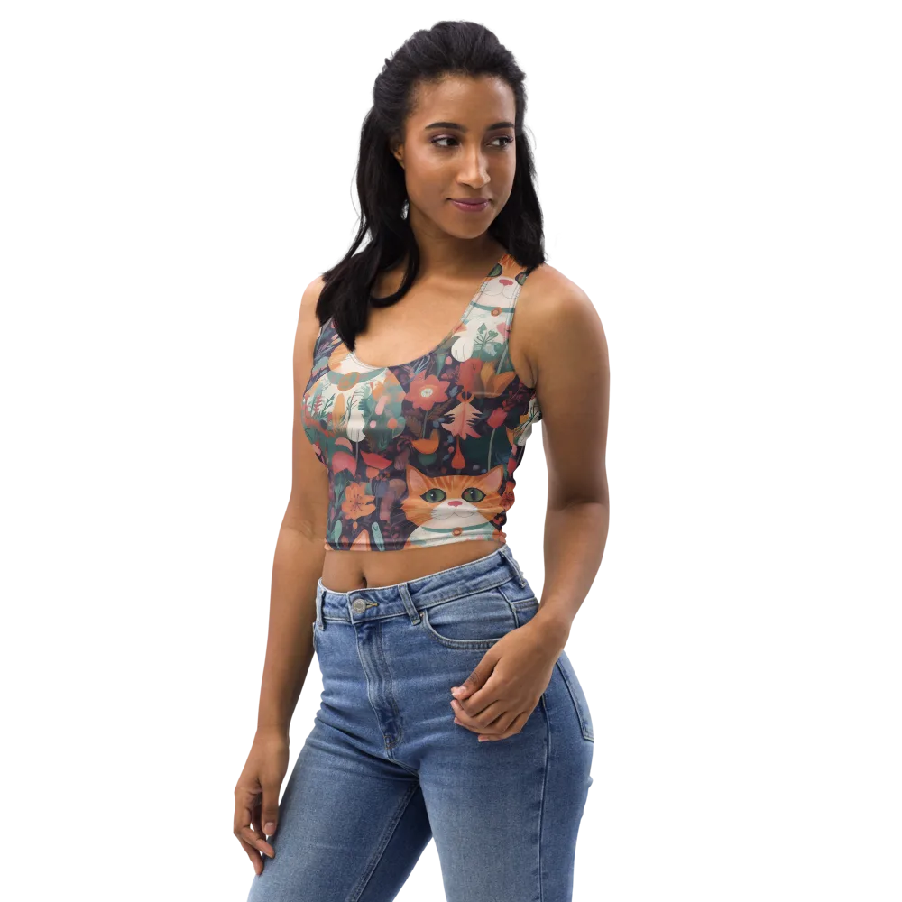 Whiskerwood on Crop Top — Left Front