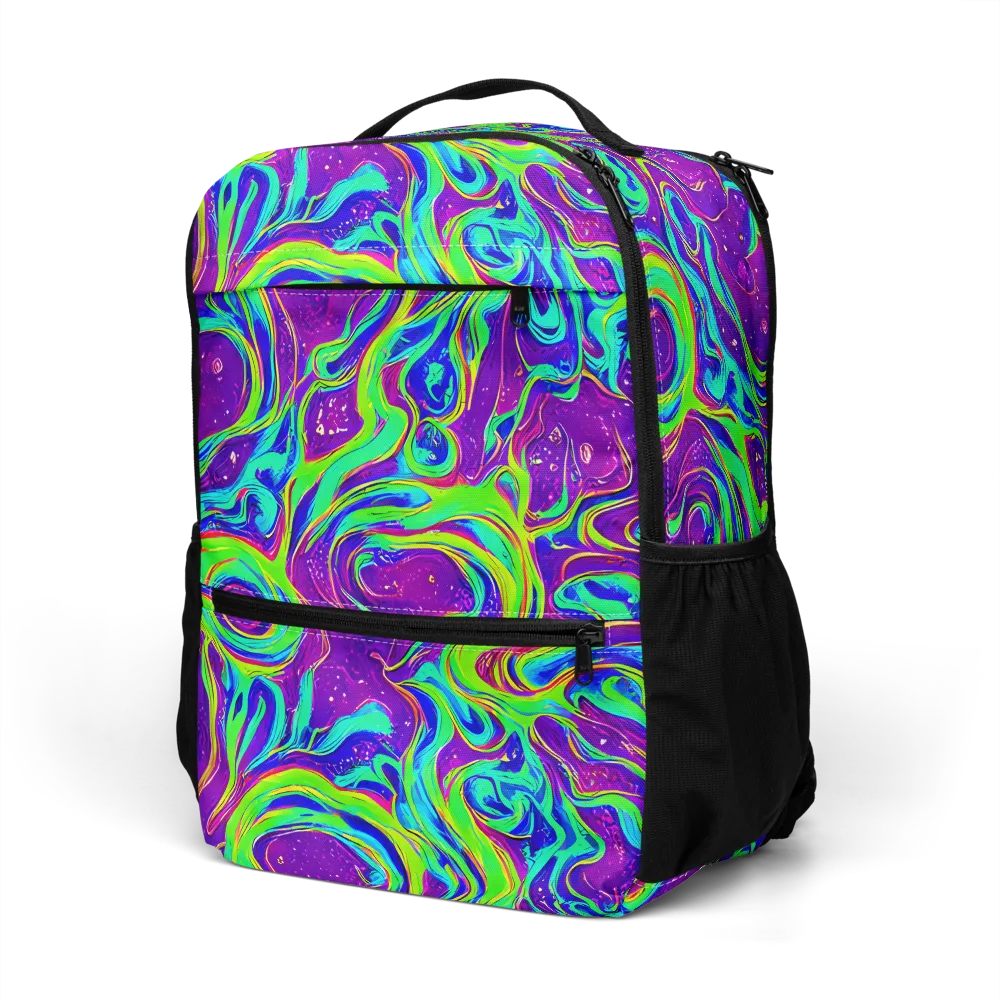 Lucid Lava on Utility Backpack — Left Front