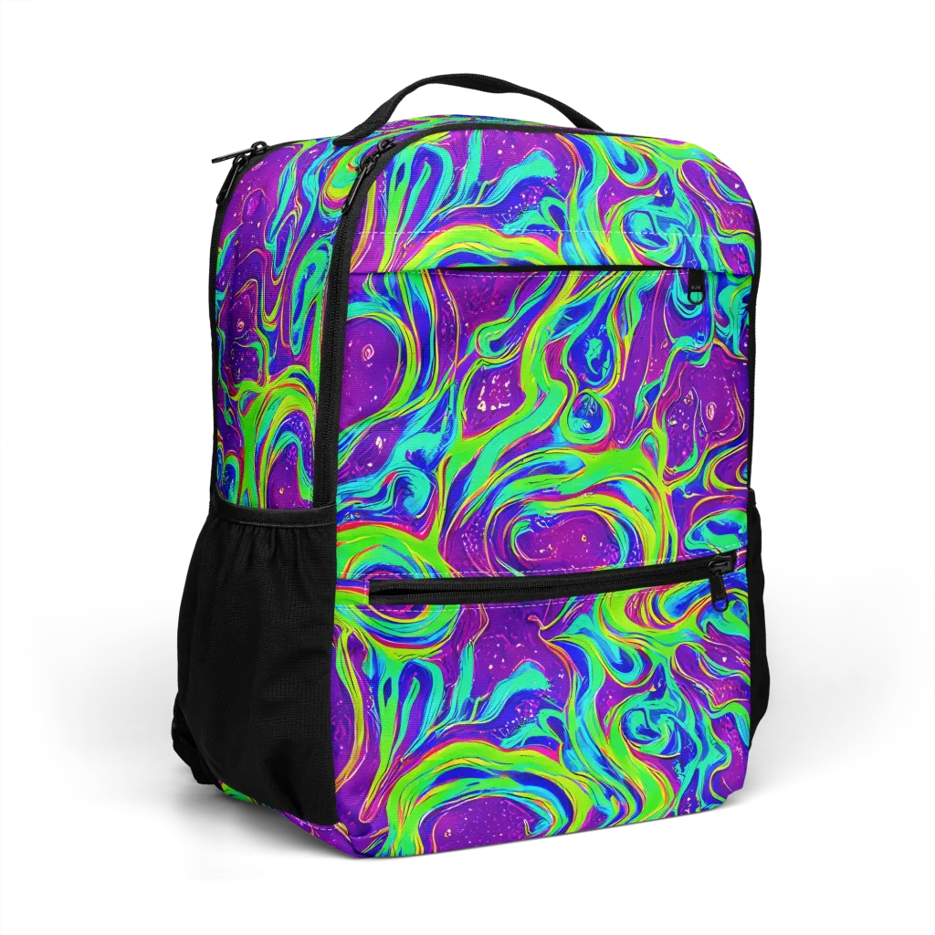 Lucid Lava on Utility Backpack — Right Front
