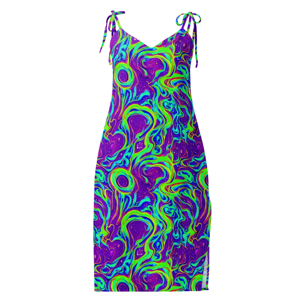 Lucid Lava on Slip Dress — Front