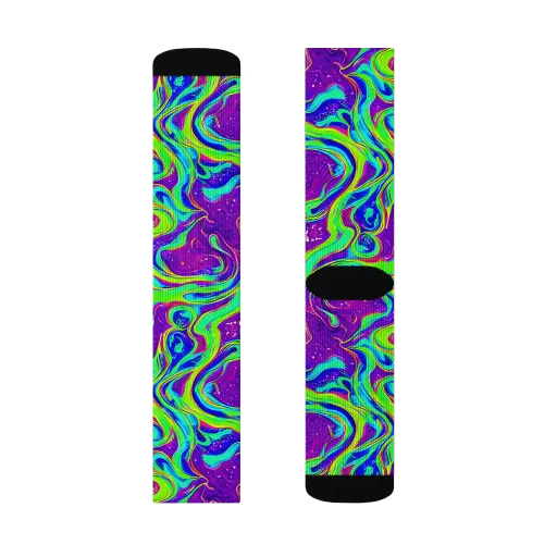 Lucid Lava on a Socks