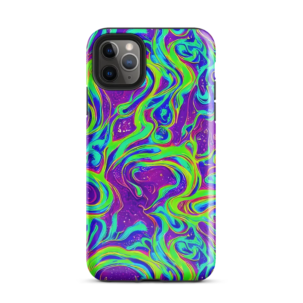 Lucid Lava on Tough Case for iPhone® — Front