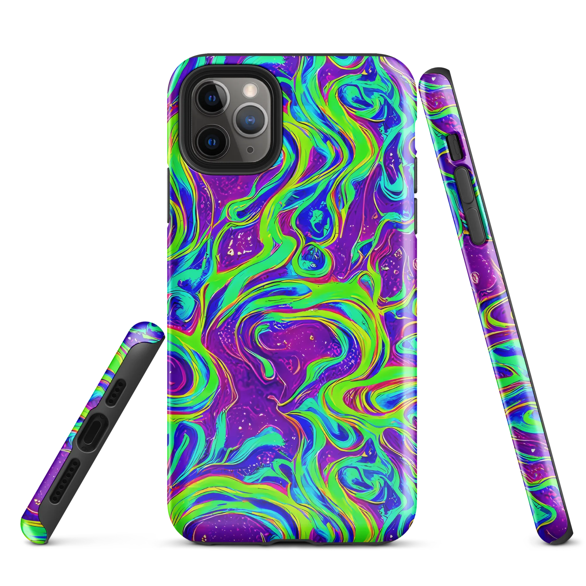 Lucid Lava on Tough Case for iPhone® — Front