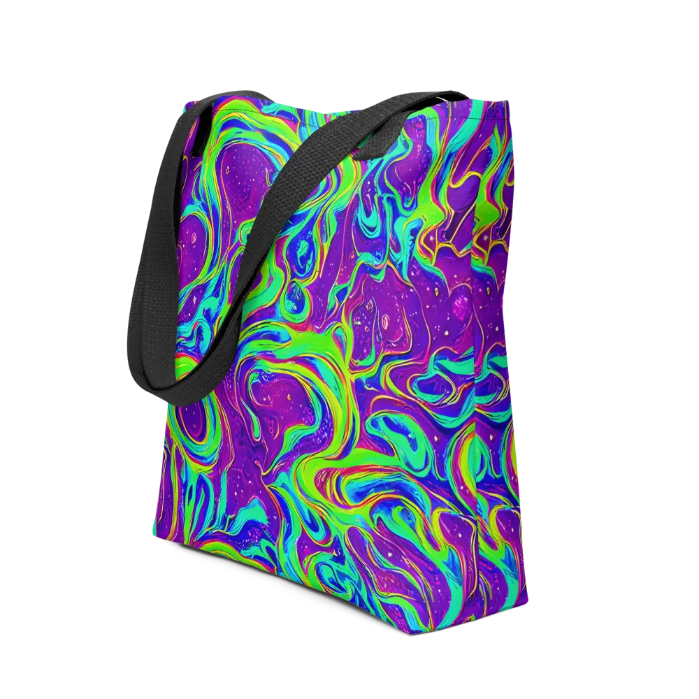 Lucid Lava on Tote Bag — Front