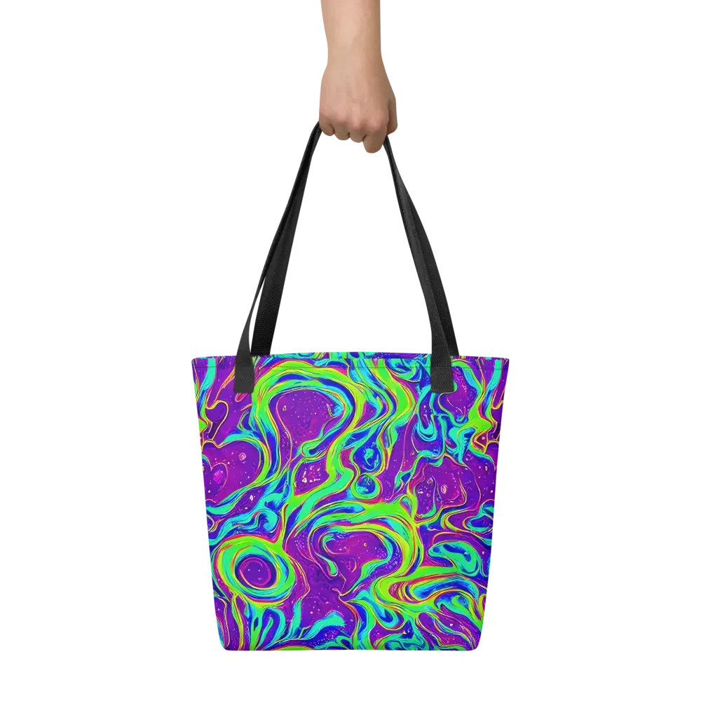 Lucid Lava on Tote Bag — Front