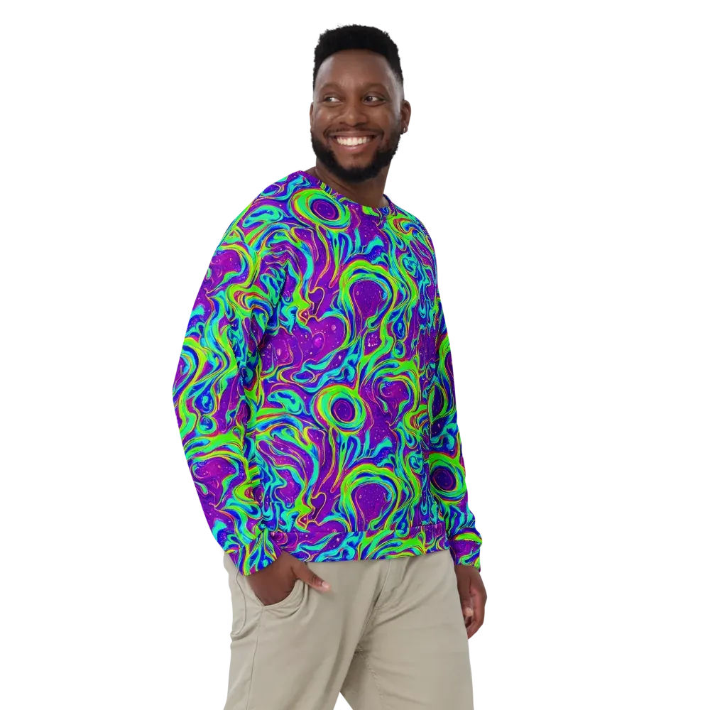 Lucid Lava on Sweatshirt — Front