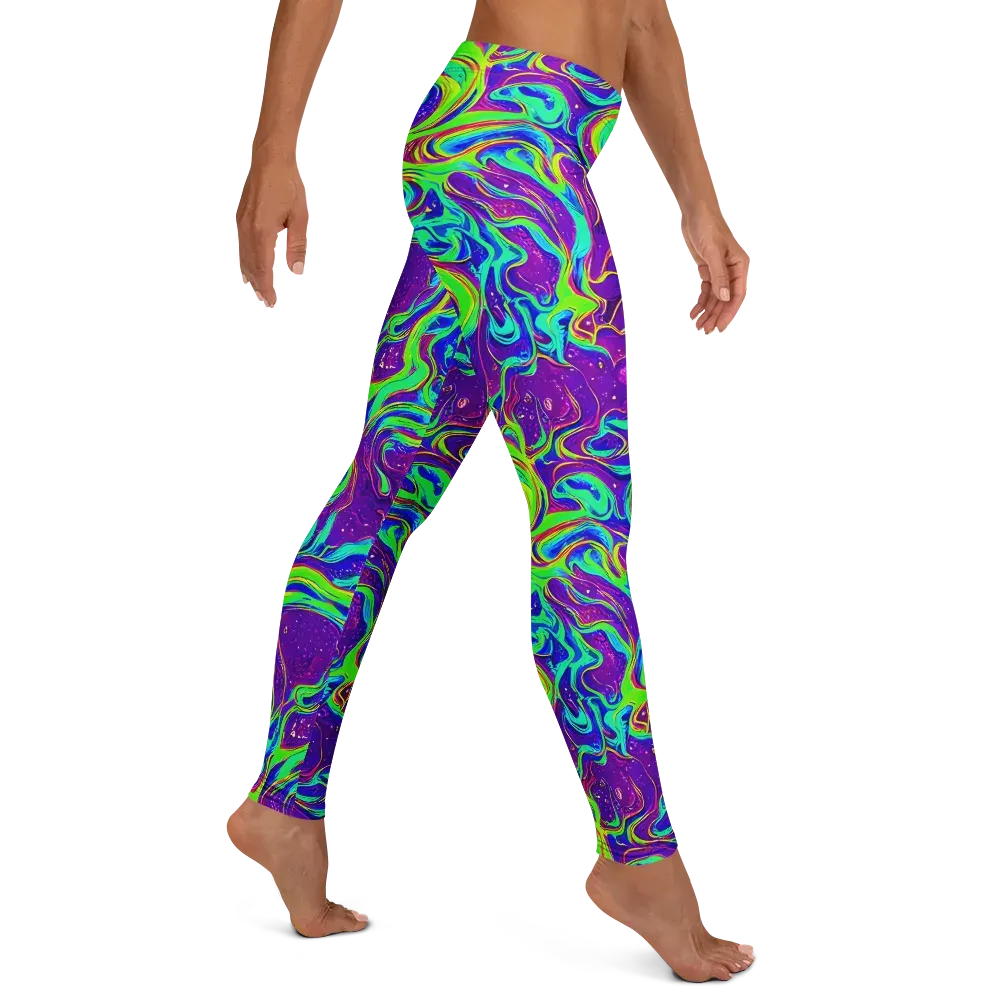 Lucid Lava on Leggings — Right
