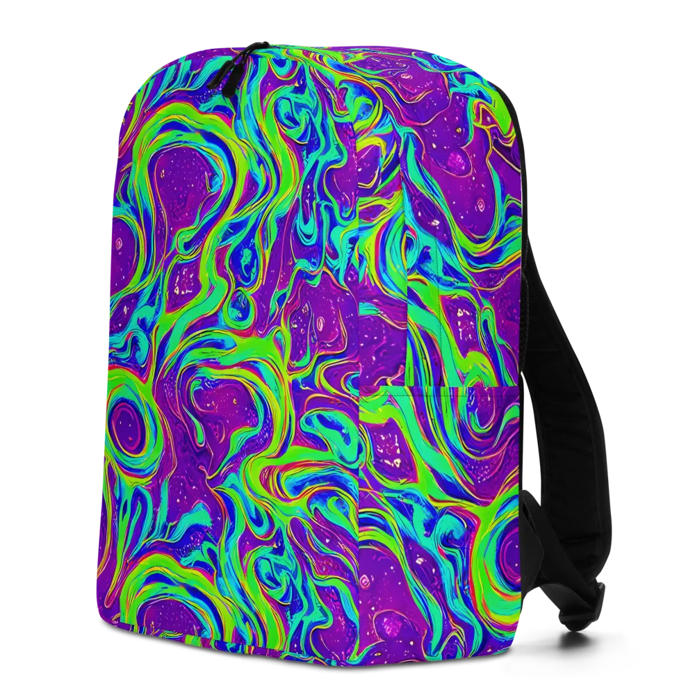 Lucid Lava on Minimalist Backpack — Left