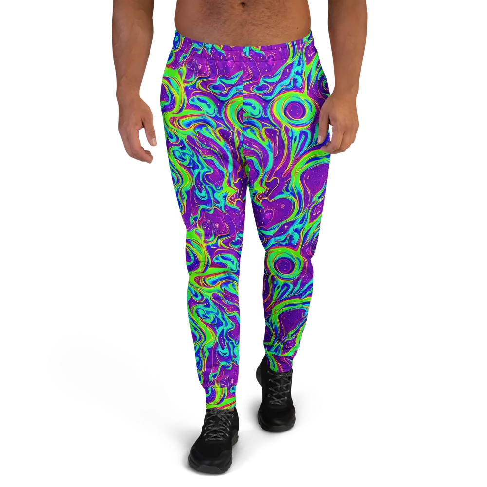 Lucid Lava on Men's Joggers — Front